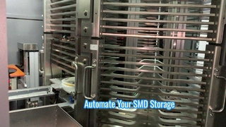 Smart SMD Tower Automated Reel Storage and Inventory System